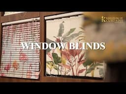 Best Window Blinds Design Ideas | Latest window blinds design | Venetian blinds design ideas