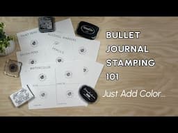 Coloring Different Stamp Inks
