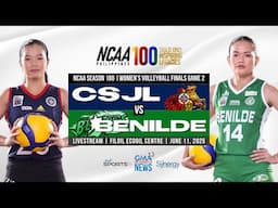 Letran vs. Benilde (Women's Volleyball Finals Game 2) | NCAA Season 100