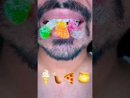 ASMR Jelly Candies | asmr eating chocolate | mukbang usa food #asmr #jellyeating #shorts #mukbang