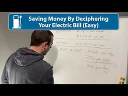 How To Understand Your Electric Bill To Help Save £££