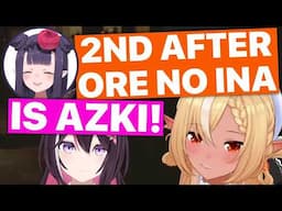Flare Is A Bit Obsessed Over AZKi (Hololive) [Eng Subs]