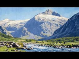 The SECRETS to Painting MOUNTAIN Depth That Professional Artists Don't Share!