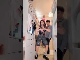 [PART 2] My Boyfriend styles my K-Pop outfits from FASHION CHINGU 😍 #vlog #outfit #kpop #shorts