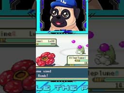 🧐 INVISIBLE SUBSTITUTE?! 🧐 #pokemonfirered #pokemonglitch #glitch