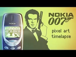 James Bond as a Nokia phone game! | Nokia Art Jam 3