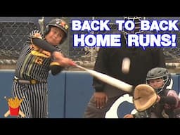 LUMPY AND THOR LAUNCH BACK TO BACK HOME RUNS! | Team Rally Fries (11U Spring Season) #31