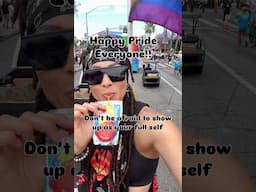 HAPPY PRIDE! From our fam in the closet to those at the front lines being a VOICE….you are Loved 🌈✨