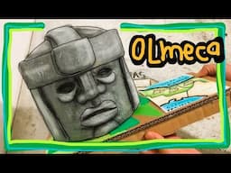 Cabeza Olmeca Maqueta