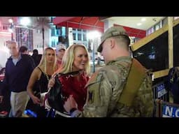 NFL Fans filled the streets | French Quarter.2025 New Orleans SuperBowl