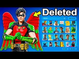 Deleting My Little Brother's Account & Surprising Him With A New One! (Fortnite)