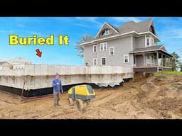 Burying My Underground Movie Theater In My $7,000 Mansion