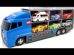 13 Type Tomica Cars☆ Tomica opening and put in Okatazuke convoy!