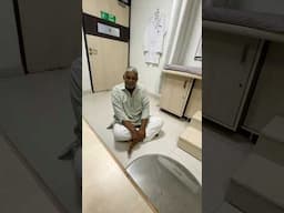 Knee replacement success in 1 month only sitting crossleg on floor #kneeimplant #kneereplacement