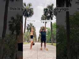 The practice of yoga isn’t found in which pose you practice but how you approach the pose🫶🏽