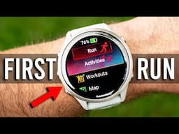 Garmin Forerunner 970 + HRM 600 (First Run / Unboxing!)