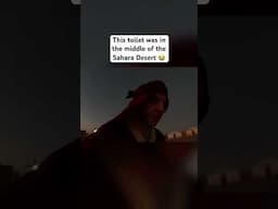Testing A Toilet In The Sahara Desert!