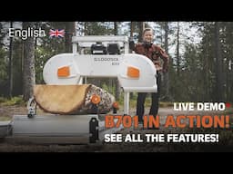 Live Demo B701 - live sawing and Q&A! | LOGOSOL