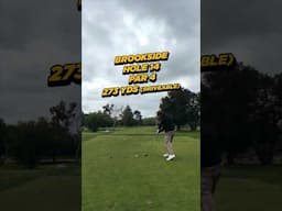 Today I got roasted after driving the green on the drivable par 4. A putt you CANT leave short #golf