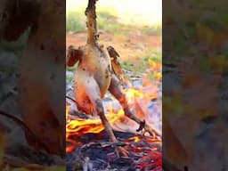 GUINEAFOWL PEPPER FRY RECIPE #shortvideo #villagecooking