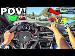 30 Minutes of Chasing Supercar Drivers In A 700HP Tuned BMW M4 G82! [LOUD EXHAUST POV]
