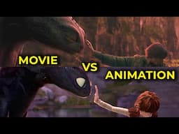 HOW TO TRAIN YOUR DRAGON Movie Vs Animation Comparison