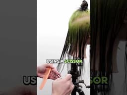 Billie Eilish Haircut Tutorial – Watch the Transformation!  #hairstyle #billieeilish #shorts