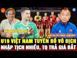 💖ĐTVN TUYÊN BỐ VÔ ĐỊCH ĐNÁ, BẦU ĐỨC CHO PHÉP HAGL BÁN NGÔI SAO, CHÊ FILIP NGUYỄN, TQ TRẢ GIÁ CỰC ĐẮT