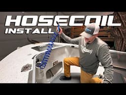 The Hosecoil Washdown System Eliminates Messy Hoses