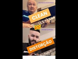 Clean Guitar Vs Distorted Guitar