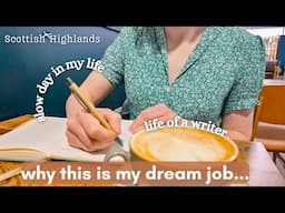 A slow Monday in the life of a writer ✒️(Scottish Highland vlog🏔️)