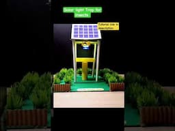 Solar light Trap for insects/Light Trap for agriculture #solarinsectlighttrap #viralshort