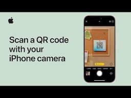 How to scan a QR code with your iPhone or iPad camera | Apple Support