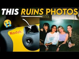 7 MISTAKES w Disposable Film Cameras +SOLUTIONS!