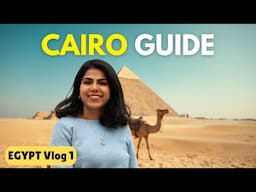 EGYPT shocked me! 2 Days in CAIRO | Places to visit in CAIRO | Egypt Air | SOLO Woman in EGYPT