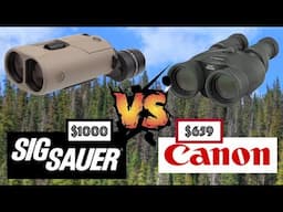 Bino Battle: Sig Sauer Zulu 6 VS. Canon IS 3 Image Stabilization Binoculars
