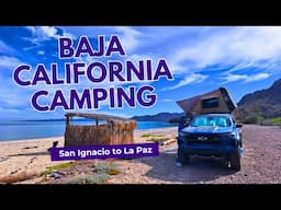 Camping in BAJA MEXICO with our Chevy Colorado ZR2 | Bay of Conception camping & we arrive in La Paz