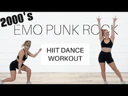 THE OG 2000'S EMO PUNK ROCK DANCE WORKOUT--GREEN DAY, BLINK 182, PARAMORE AND MORE!