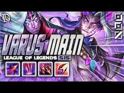 VARUS MONTAGE #14 - VARUS MAIN | Ez LoL Plays