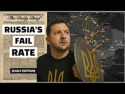 92% FAIL RATE: Ukraine WIPES OUT 260 of Putin's 280 Drones & Missiles