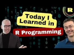 Today I learned in R programming.