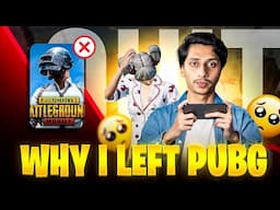 That’s Why I Quit Pubg😢 | Reality of Pubg Channel in 2025‼️ | Cruiserop