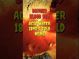 Acid Water! Abandoned 1890s Gold Mine #pnw #abandonedmines #mines #mineexploration