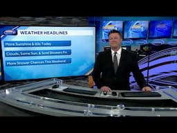 Video: Clouds, some sun Thursday before the next system arrives