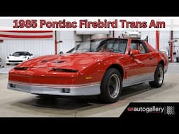 1988 Pontiac Firebird Trans Am For Sale - Walk Around