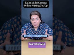 Eight Camera Angle Online Editing & Live Streaming 🤯😱 #photographyeducators