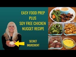 Effortless Food Prep: Tasty Soy-Free Chicken Nuggets!
