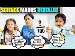 Samayra forgot Teacher name😨*SCIENCE MARKS Revealed*😲Exam Routine | Samayra Narula and Family