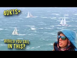 BIG WAVES at the Round The Island Race (they didn't let me race) | Ep.165