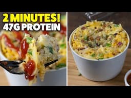 Microwave Breakfast Bowls | Ready in 2 Minutes & Packed with Protein!